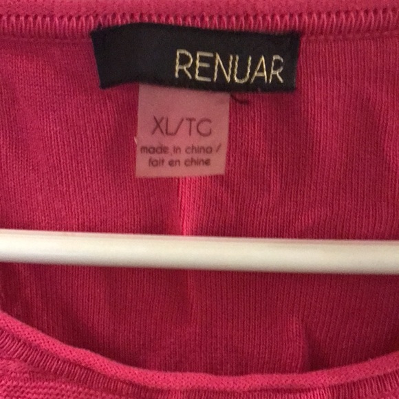 Renuar Pink Blouse Elegant Top - Picture 3 of 10